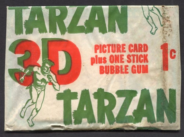 1953 Topps Tarzan 3D Wax Pack