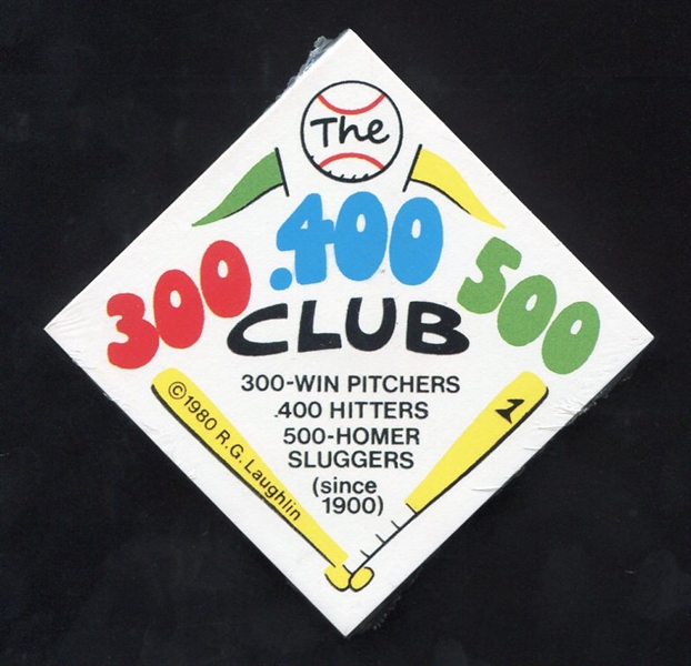 1980 Laughlin 300/400/500 Complete 30 Card Set in Original Shrink Wrap
