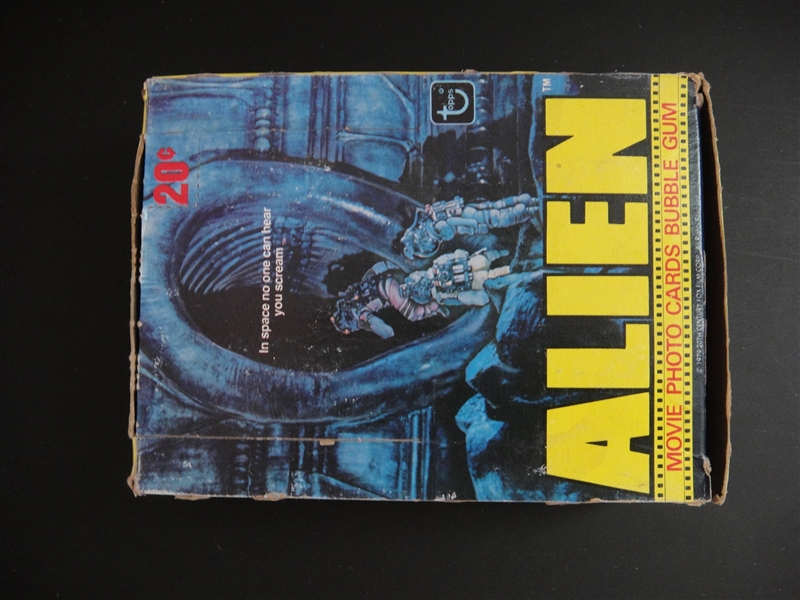 1979 Topps Alien Full Wax Box of 36 Unopened Packs