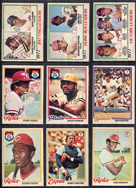 1978 O-Pee-Chee Baseball Lot of 16 Mostly HOFers Many NRMT