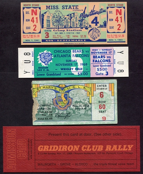 Ticket Lot of 24 Various Sports & Events