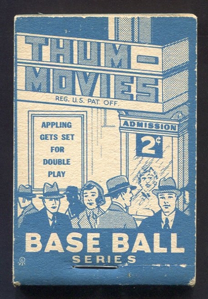 1937 Goudey Thum Movie #7 Luke Appling EX+