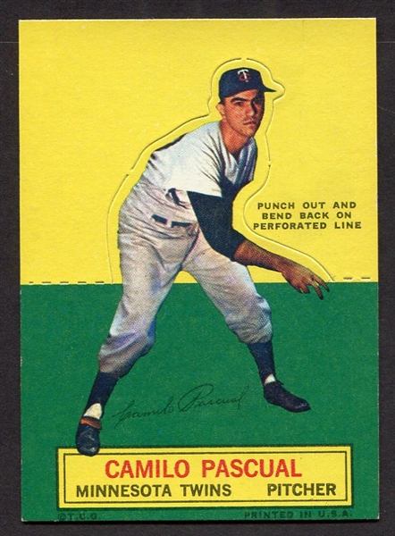 1964 Topps Stand-Up Camilo Pascual Exmt