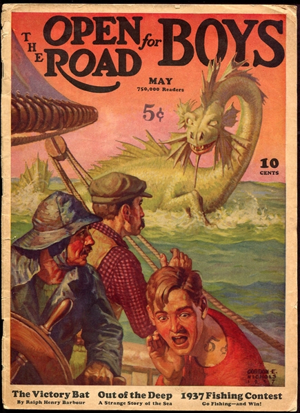 1937 The Open Road for Boys Magazine 