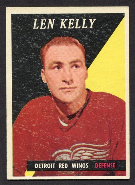 1958 Topps Hockey #61 Red Kelly Detroit Red Wings HOFer EX