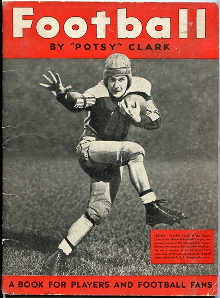 1935 Football by "Potsy Clark" 