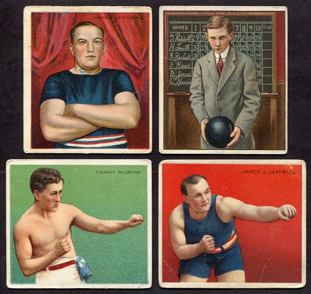 T218 Mecca Lot of 3 Boxers & 1 Bowler