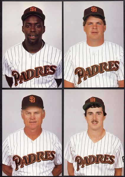 1986 Padres Team Postcards (8) & 1988 Smokey the Bear Set of 30