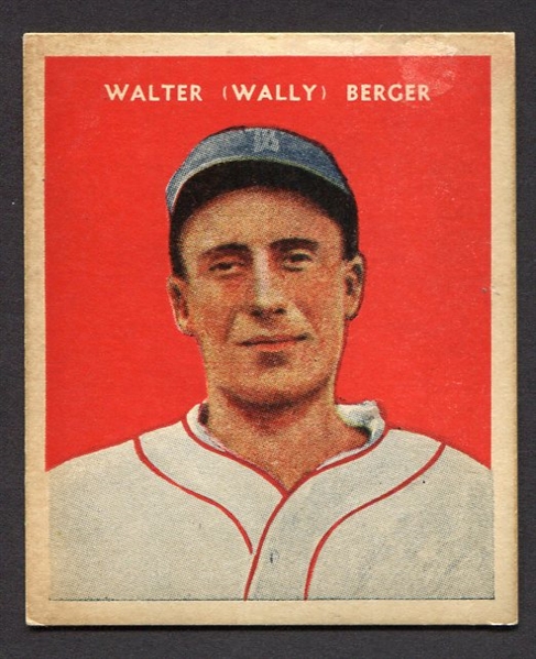 1932 U.S. Caramel #19 Wally Berger