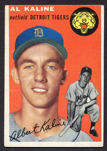 1954 Topps #201 Al Kaline Rookie Card VG++