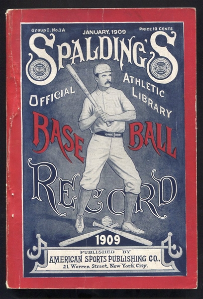 1909 Spaldings Base Ball Guide