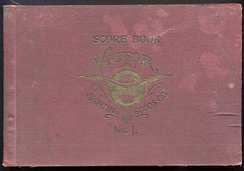 1890s Victor Sporting Goods No. 1 Score Book
