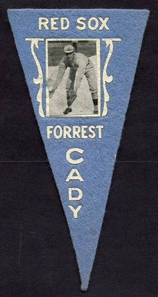 BF2 1916 Ferguson Bread Pennant Forrest "Hick" Cady Boston Red Sox