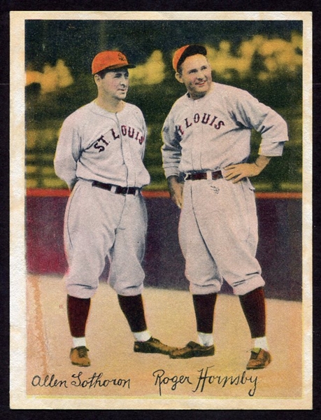 R312 Allen Sothorn and Rogers Hornsby 