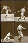 PC765-2 1907 Chicago Cubs Dietsche Postcards Complete set of 15