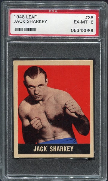 1948 Leaf Boxing #35 Jack Sharkey PSA 6