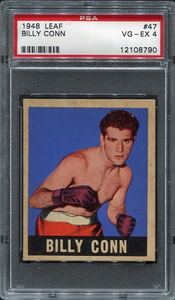 1948 Leaf Boxing #47 Billy Conn PSA 4
