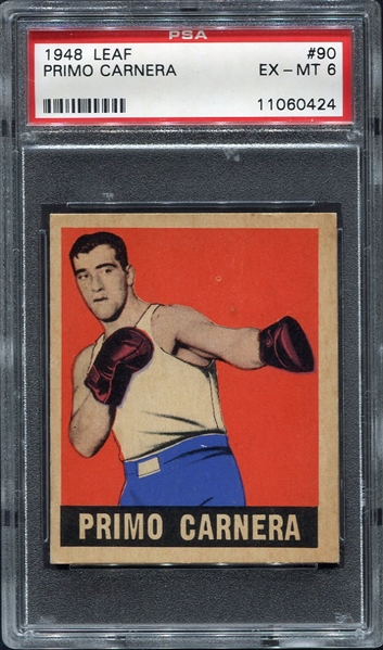 1948 Leaf Boxing #90 Primo Carnera PSA 6