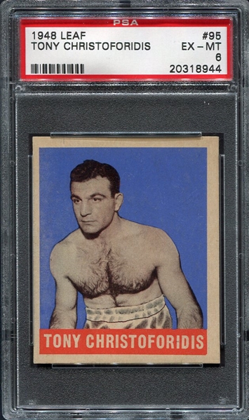 1949 Leaf Boxing #95 Tony Christopolous PSA 6