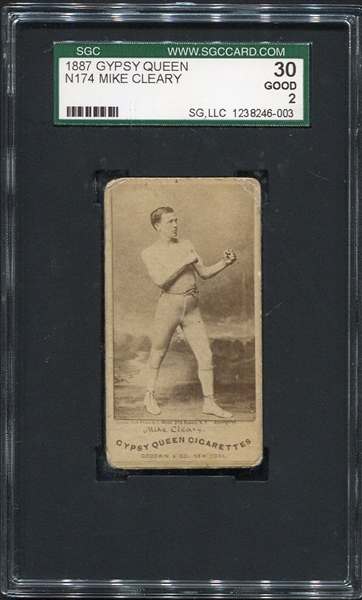 N174 Gypsy Queen Prizefighter Mike Cleary SGC 30