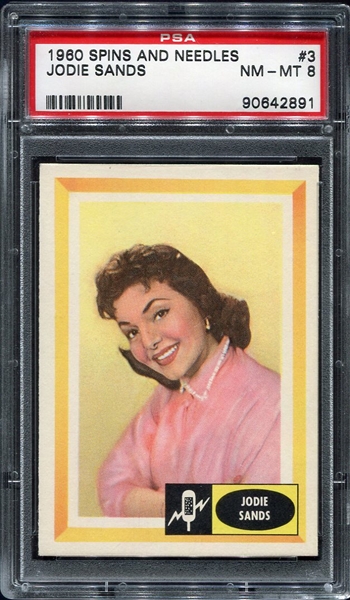 1960 Spins and Needles #3 Jodie Sands PSA 8