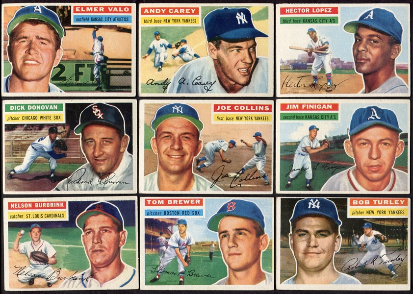 1956 Topps Lot of 32 Different