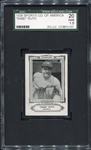 1926 Sports Co. of America Babe Ruth SGC 20 Presents Nicer!!