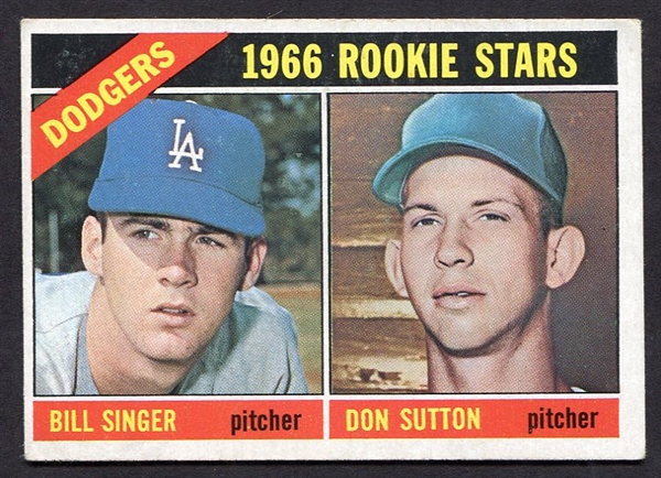 1966 Topps #288 Don Sutton Rookie Card