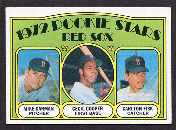 1972 Topps #79 Carlton Fisk Rookie Card EX+ Centered