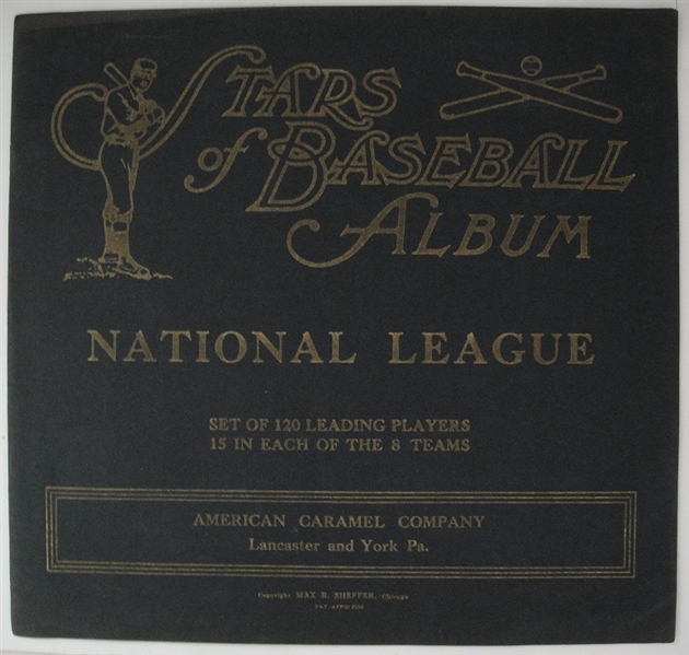 E120 American Caramel National League Album