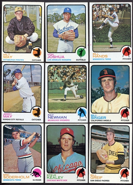 1973 Topps Lot of 18 Different High-Numbers Exmt/Nrmt