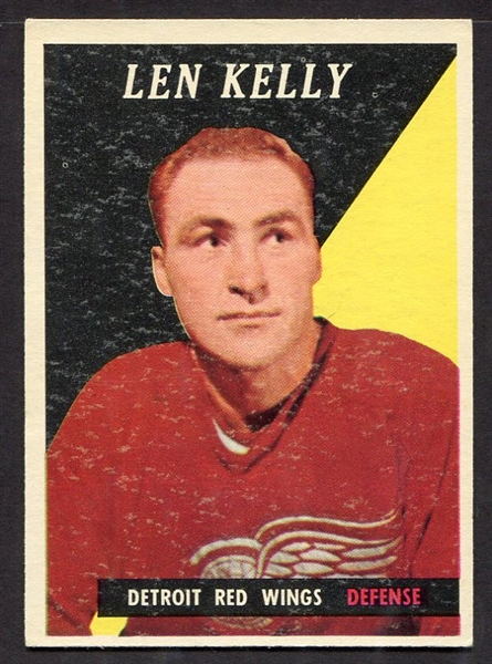 1958/59 Topps Hockey Red Kelly Detroit EX