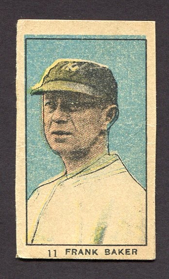 W519 Numbered Type 1 #11 Frank Baker VG