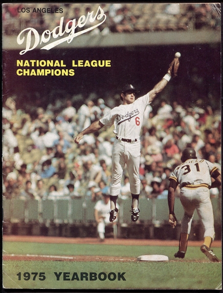 1975 Los Angeles Dodgers Yearbook