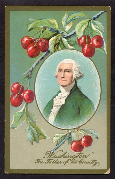 Early 1900s George Washington Embossed Postcard