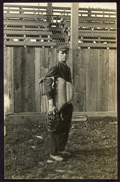 Late Teens/Early 1920s Baseball Umpire RPPC