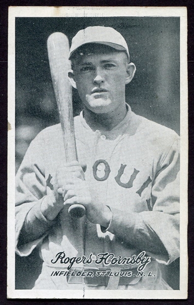 1921 Exhibits Rogers Hornsby St. Louis 