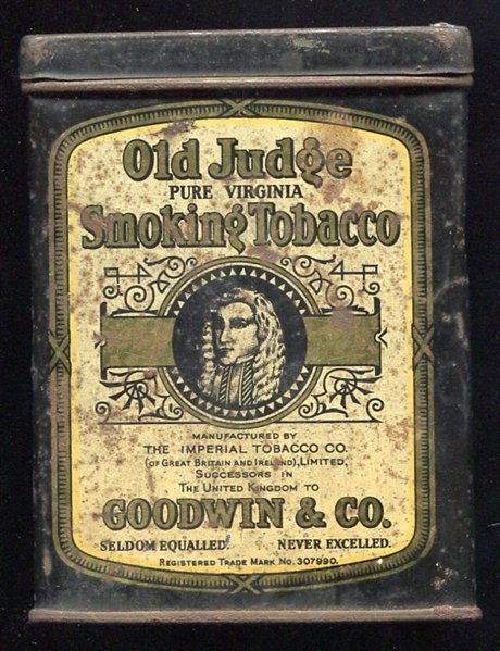 Old Judge Tobacco Tin
