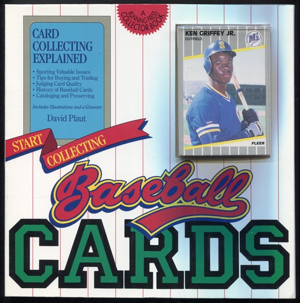 Start Collecting Baseball Cards by David Plaut w/Griffey Rookie