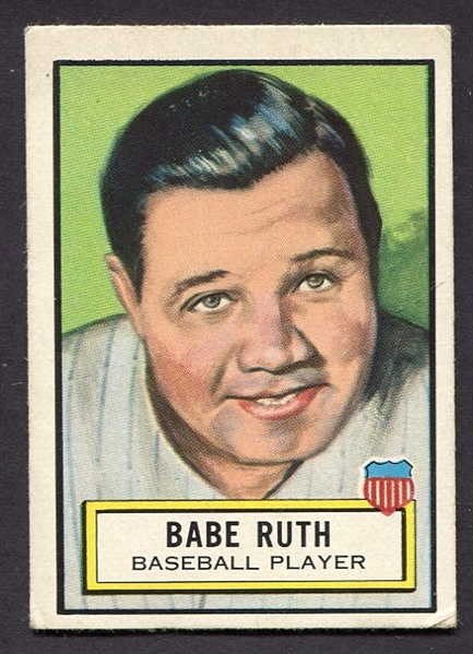 1952 Topps Look n See #15 Babe Ruth