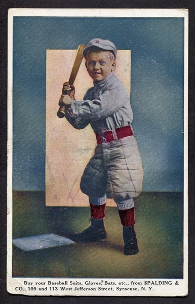 1908 Spalding & Co. Advertising Postcard