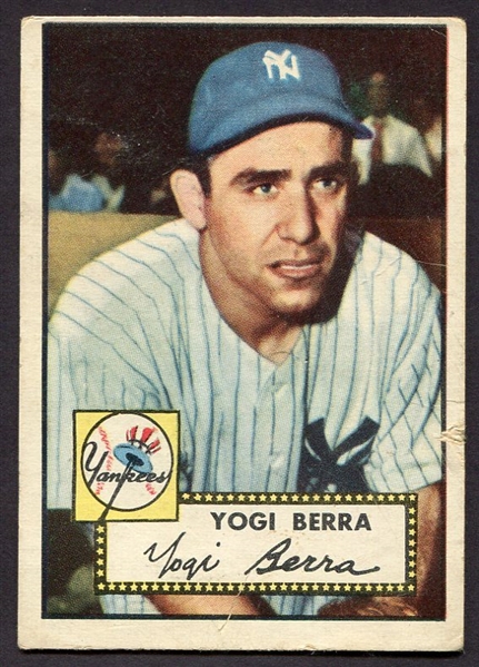 1952 Topps #191 Yogi Berra