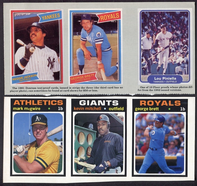 Lot Detail S Baseball Cards Magazine Lot Of Different Insert