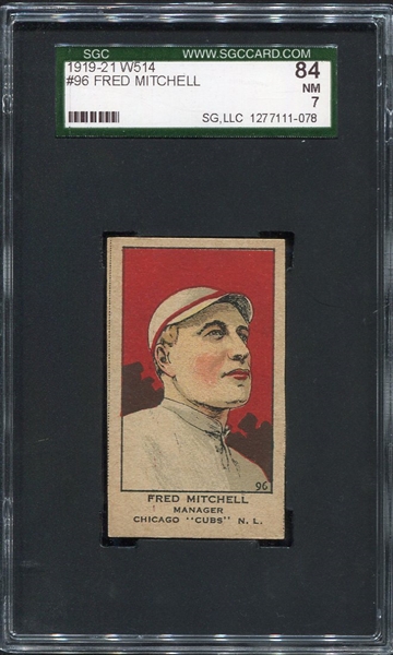 W514 #96 Fred Mitchell SGC 84