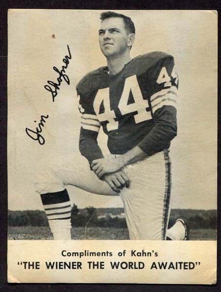 1962 Kahns Jim Shofner 
