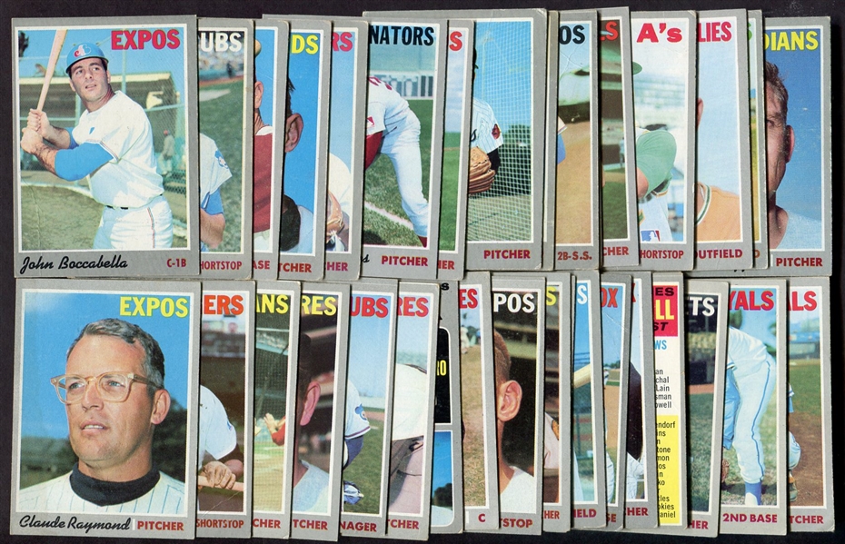 1970 Topps Lot of 35 Different