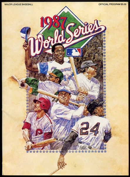 1987 & 1988 World Series Programs