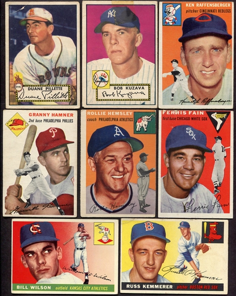 1952-56 Topps Lot of 14 Different
