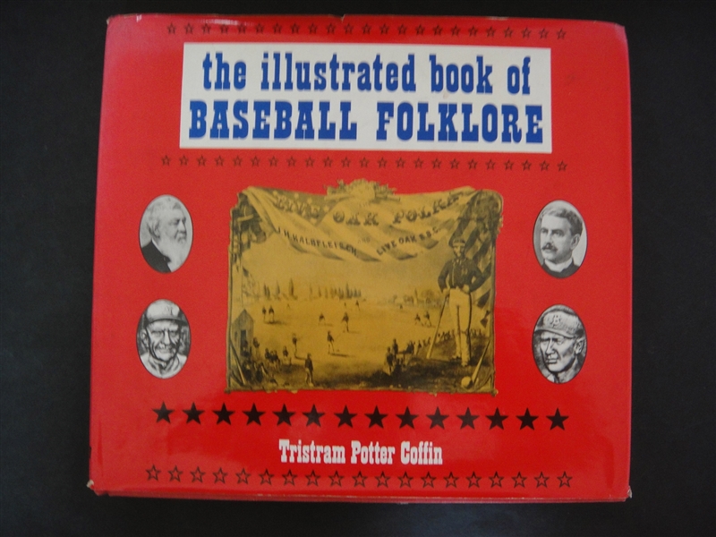The Illustrated Book of Baseball Folklore by Tristam Potter Coffin