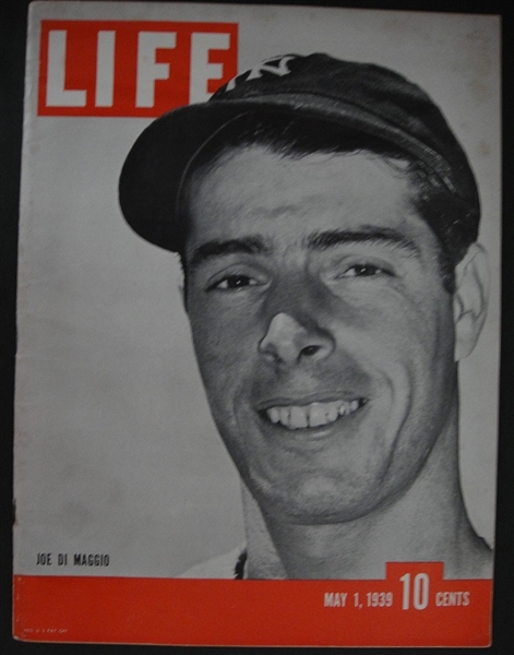 Joe DiMaggio Life Magazine